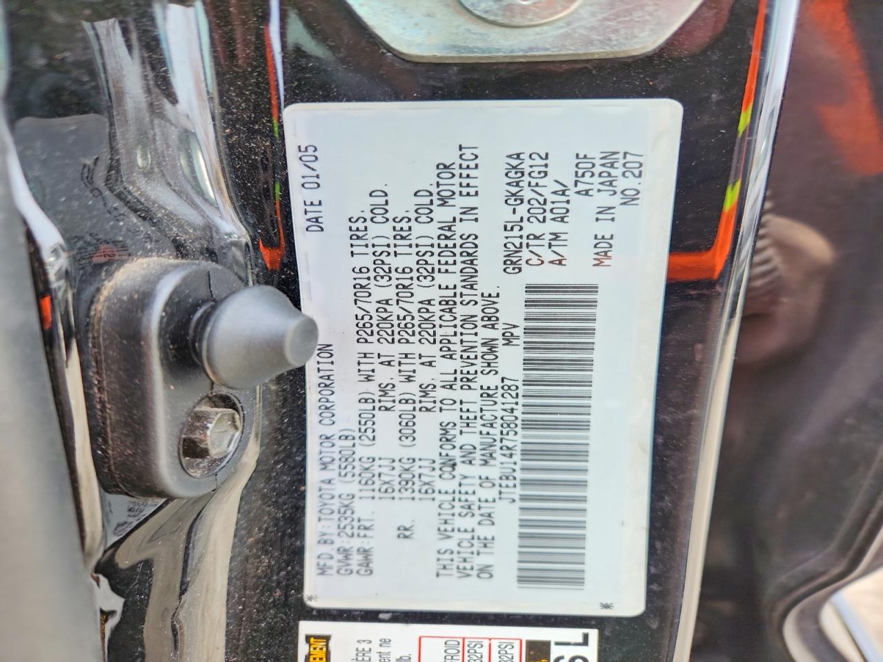 Toyota 4Runner Sr5