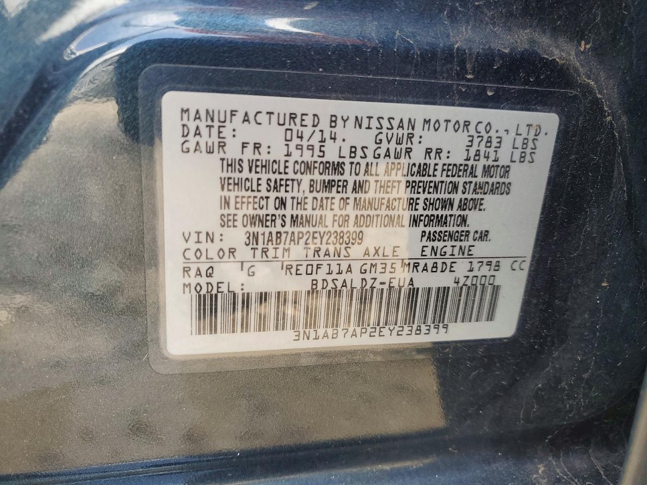 Nissan Sentra Sv