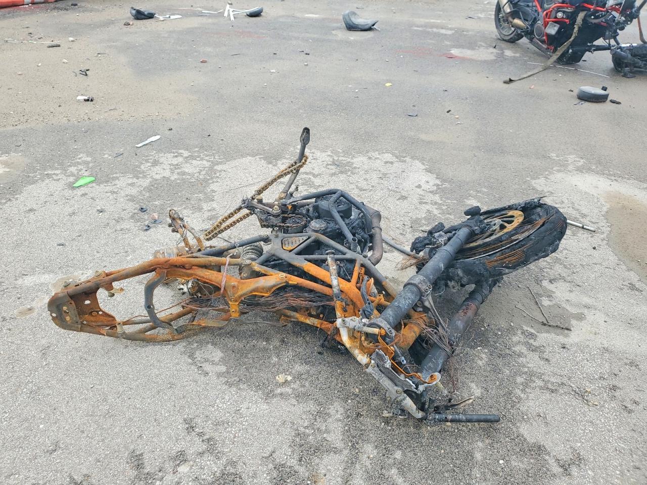 Salvage KTM Motorcycle Image