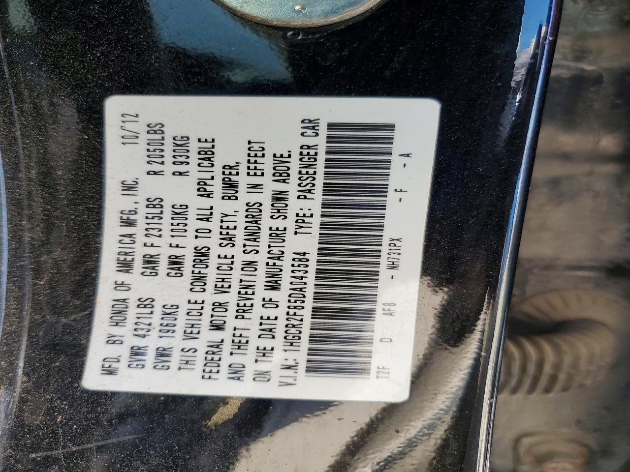 Honda Accord Exl