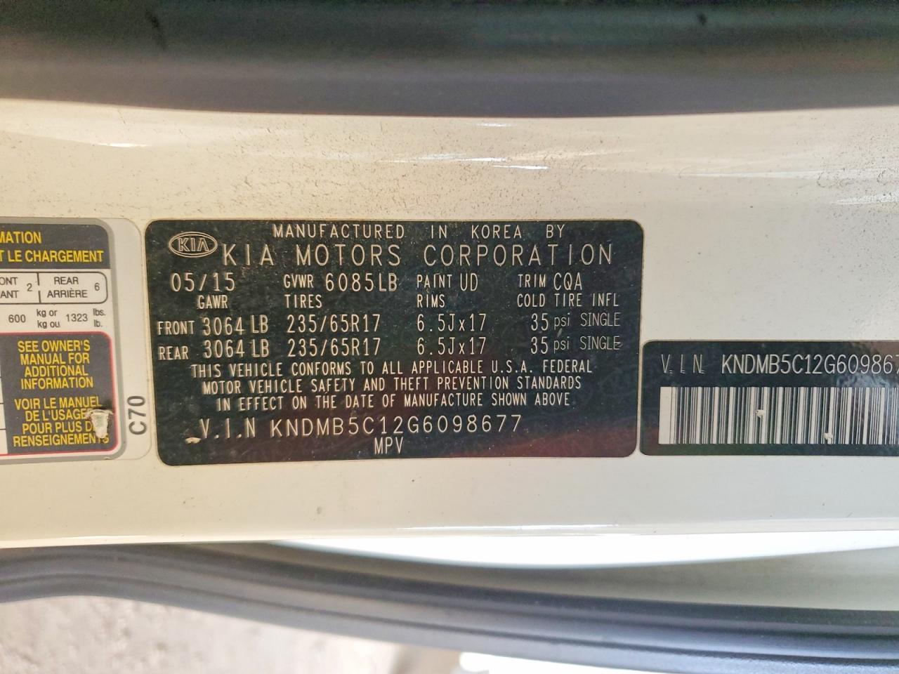 Kia Sedona Lx