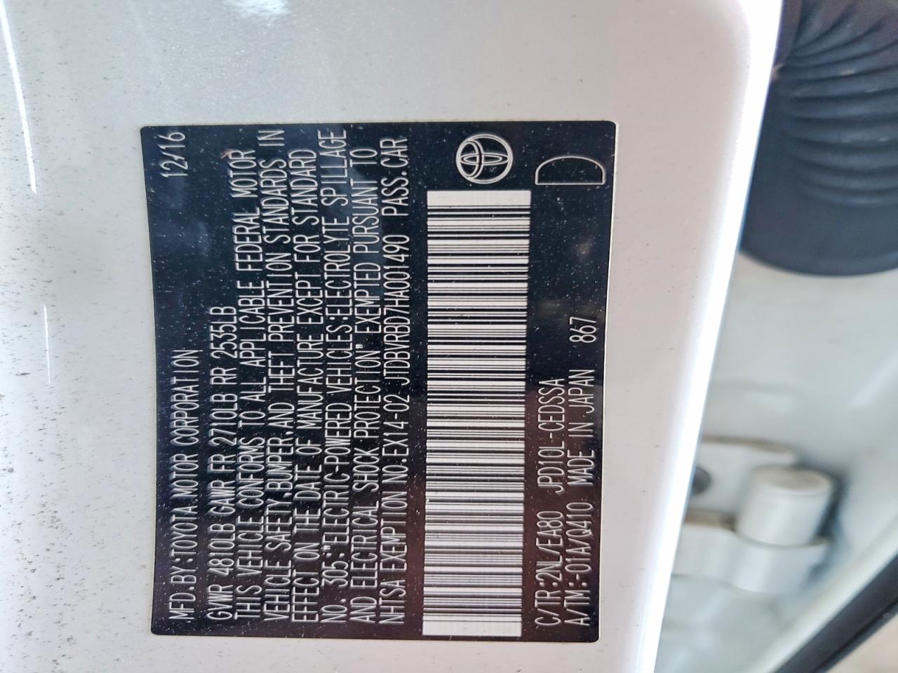 Toyota Mirai Base