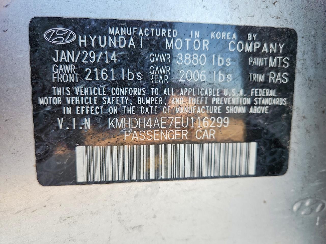 Hyundai ELANTRA Se