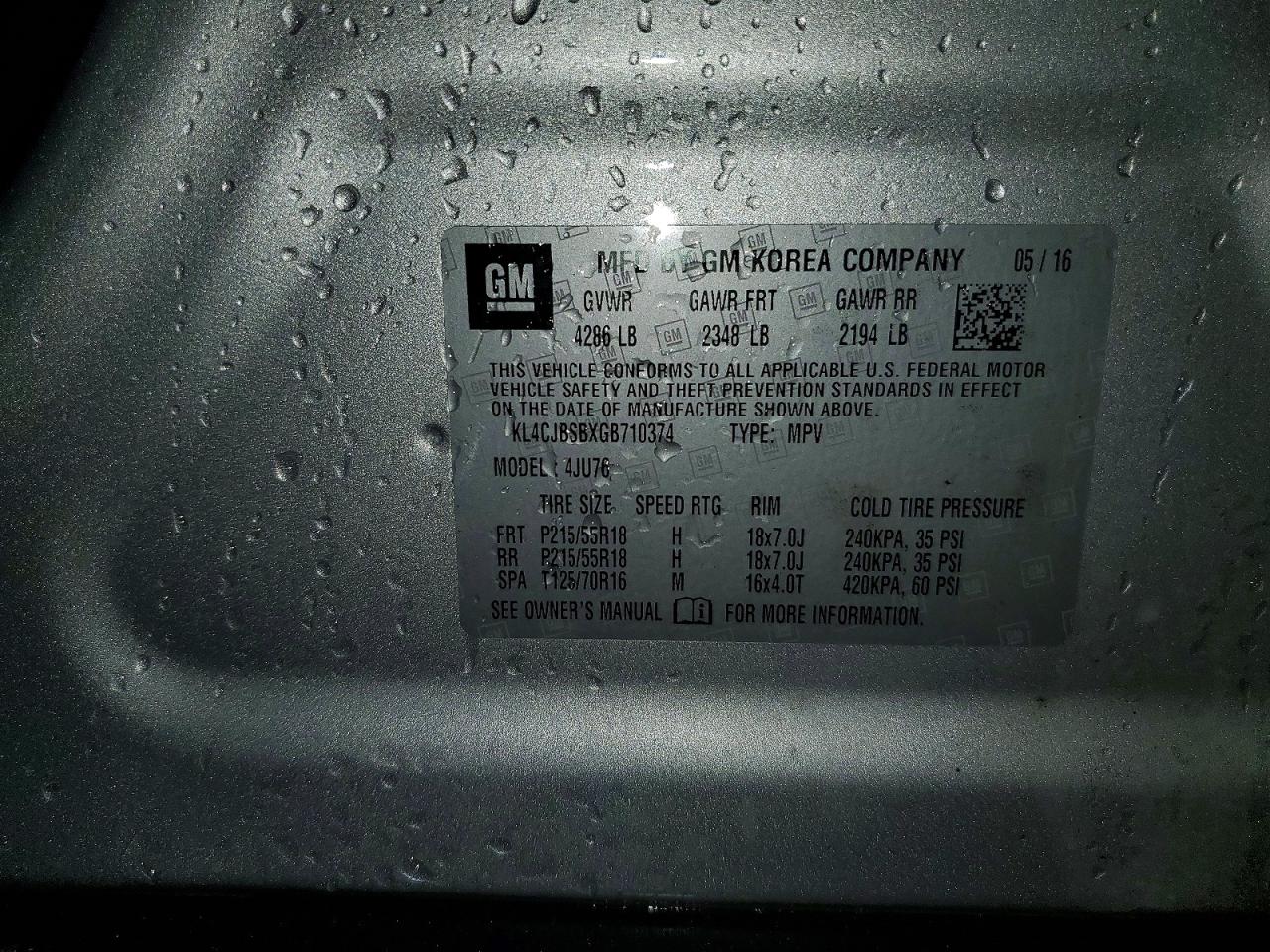 Buick Encore Convenience