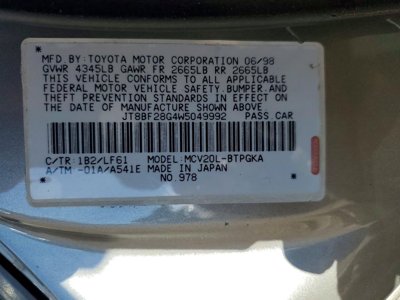 Lexus Es 300