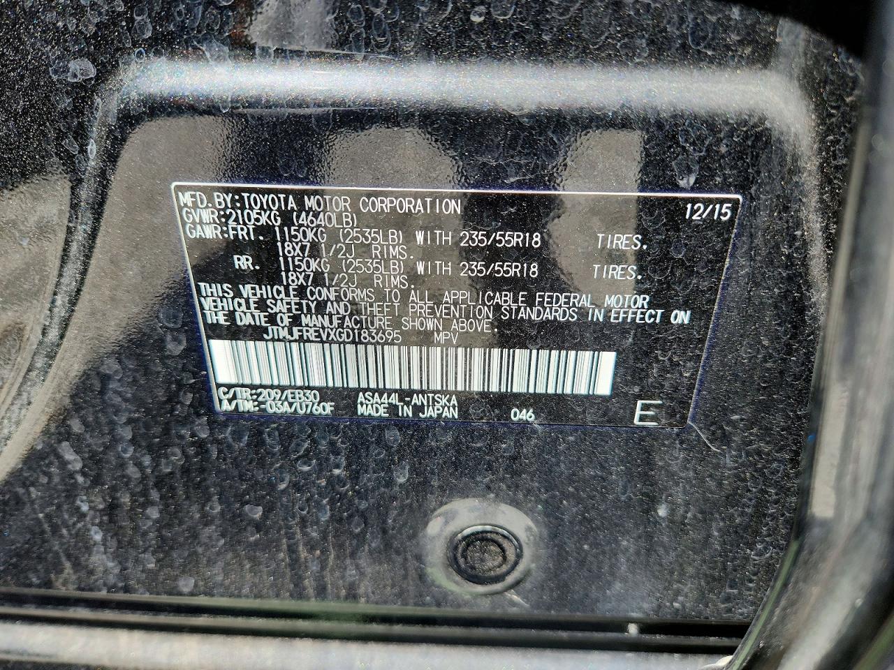 Toyota RAV4 Se