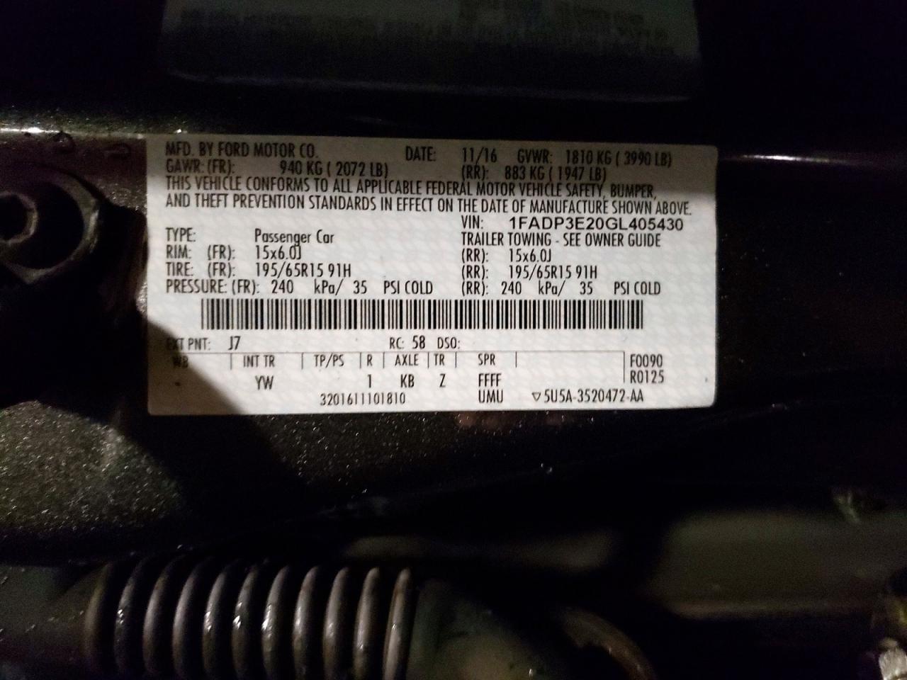 Ford Focus S