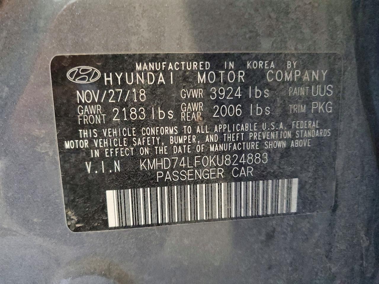 Hyundai ELANTRA Se