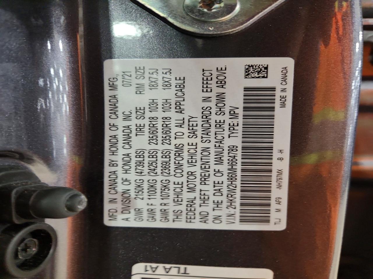 Honda Crv Exl