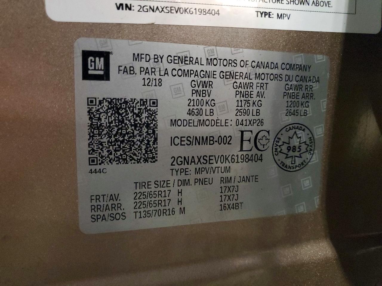 Chevrolet Equinox Ls