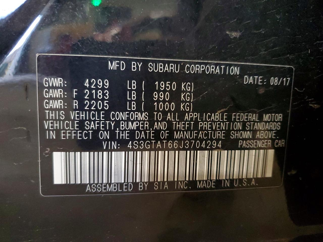 Subaru Impreza Limited