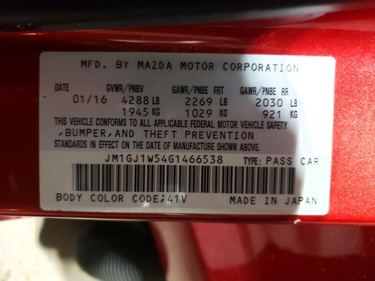 Mazda 6 Grand Touring