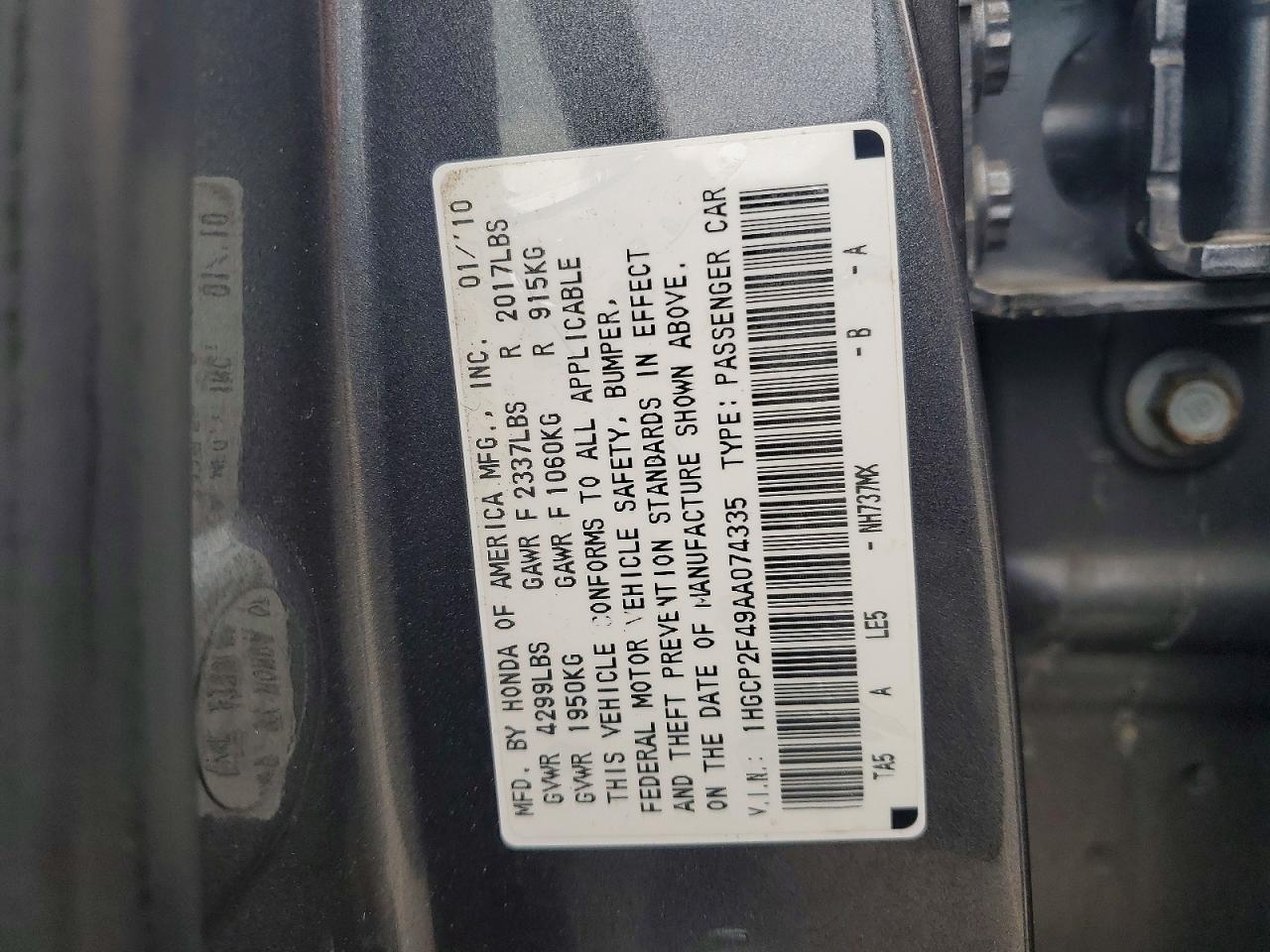 Honda Accord Lxp