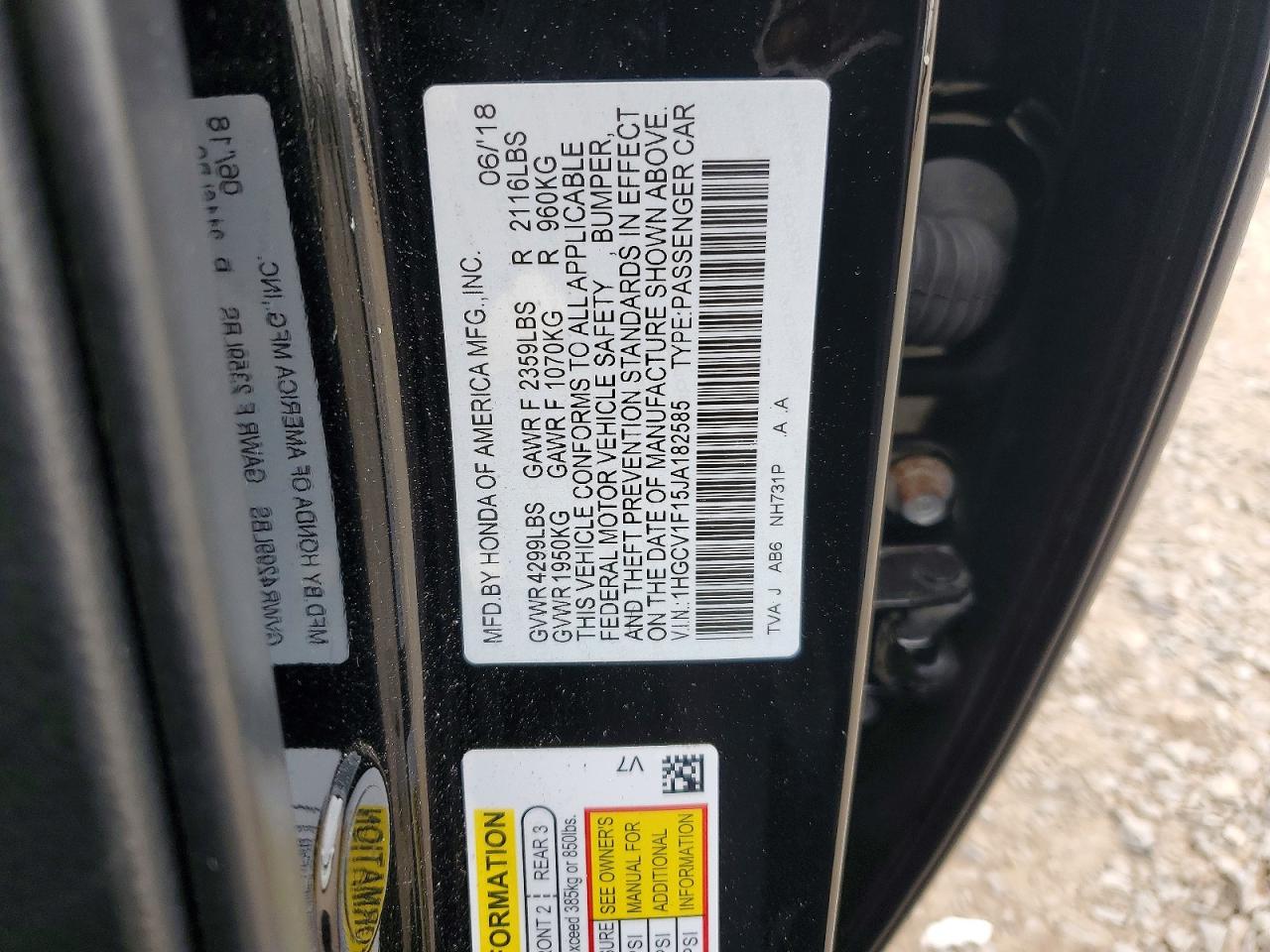 Honda Accord Lx