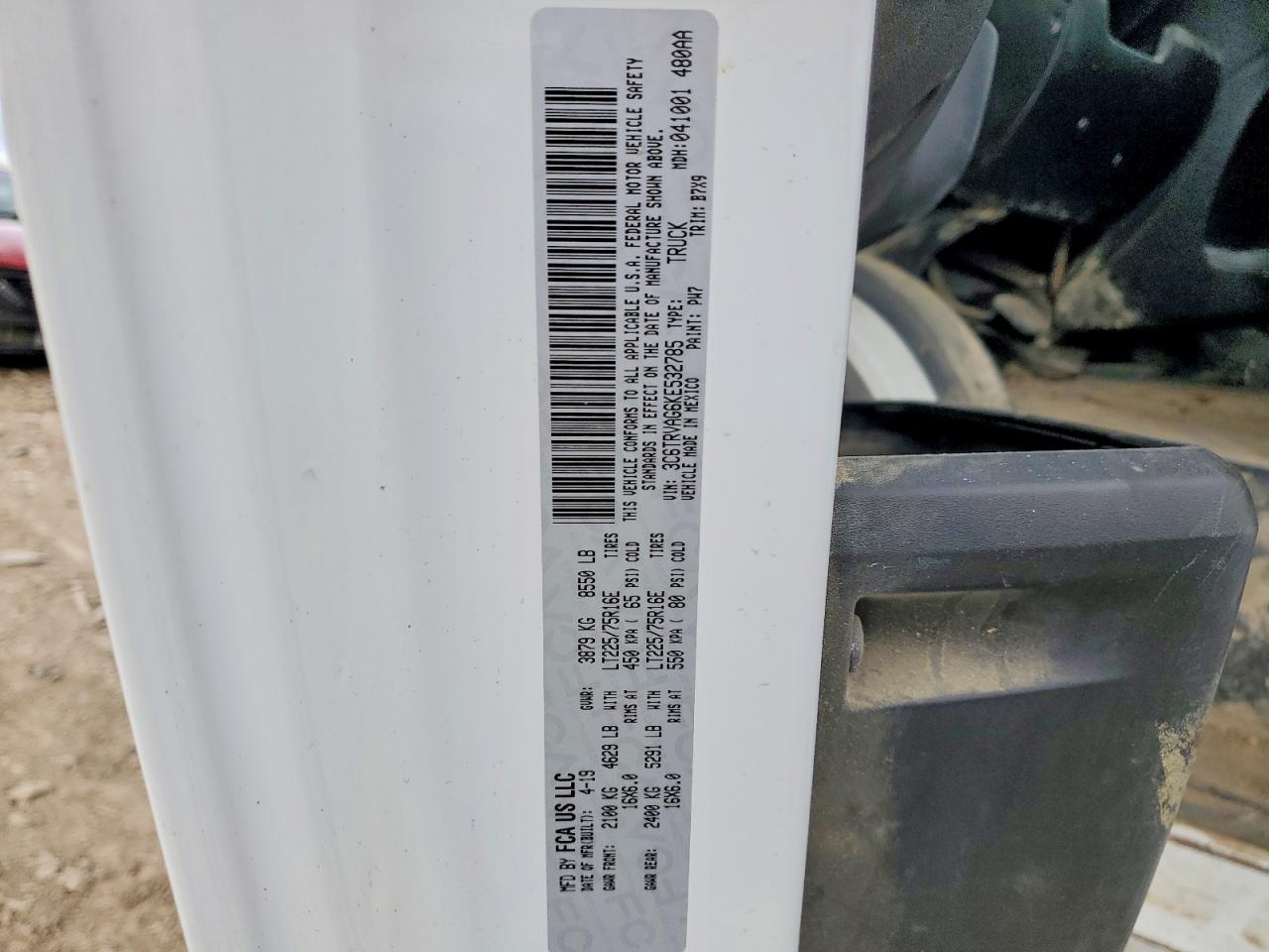 Ram Promaster 1500 Standard