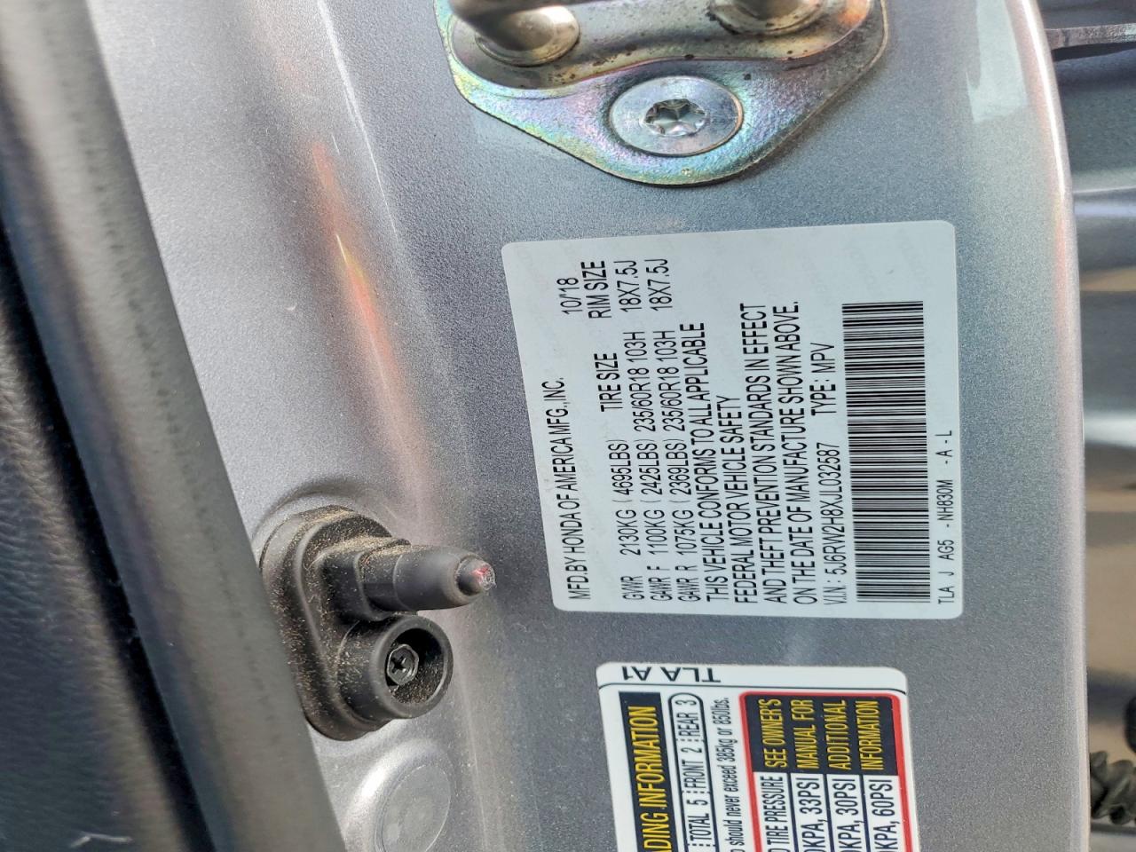 Honda Crv Exl