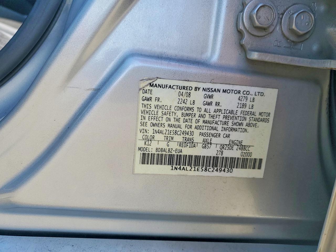 Nissan Altima 2.5