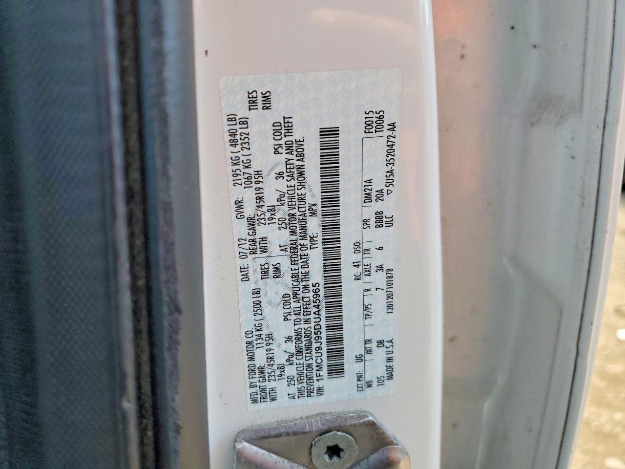 Ford Escape Titanium