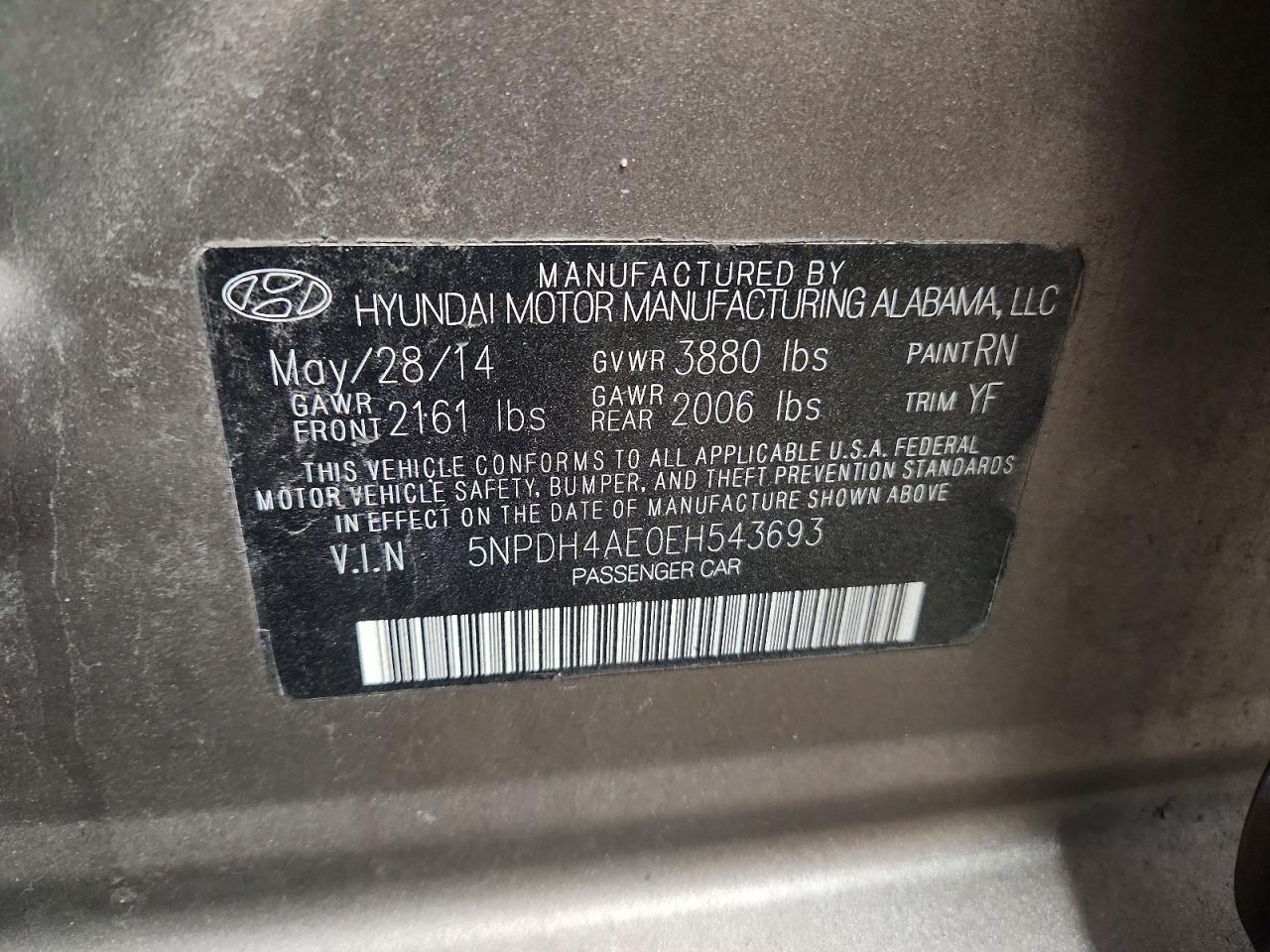 Hyundai ELANTRA Se