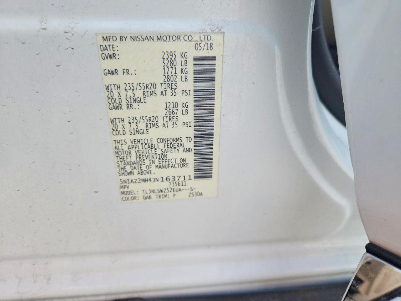 Nissan Murano Platinum