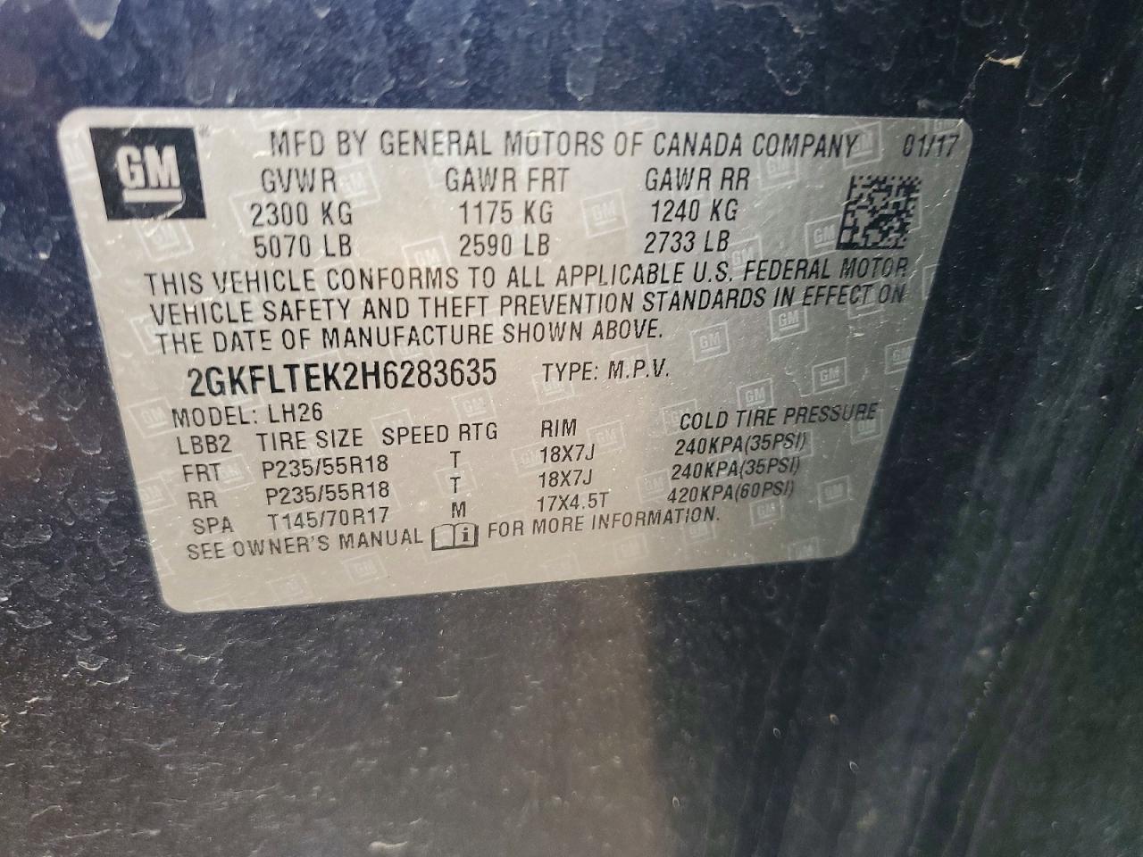 GMC Terrain Sle