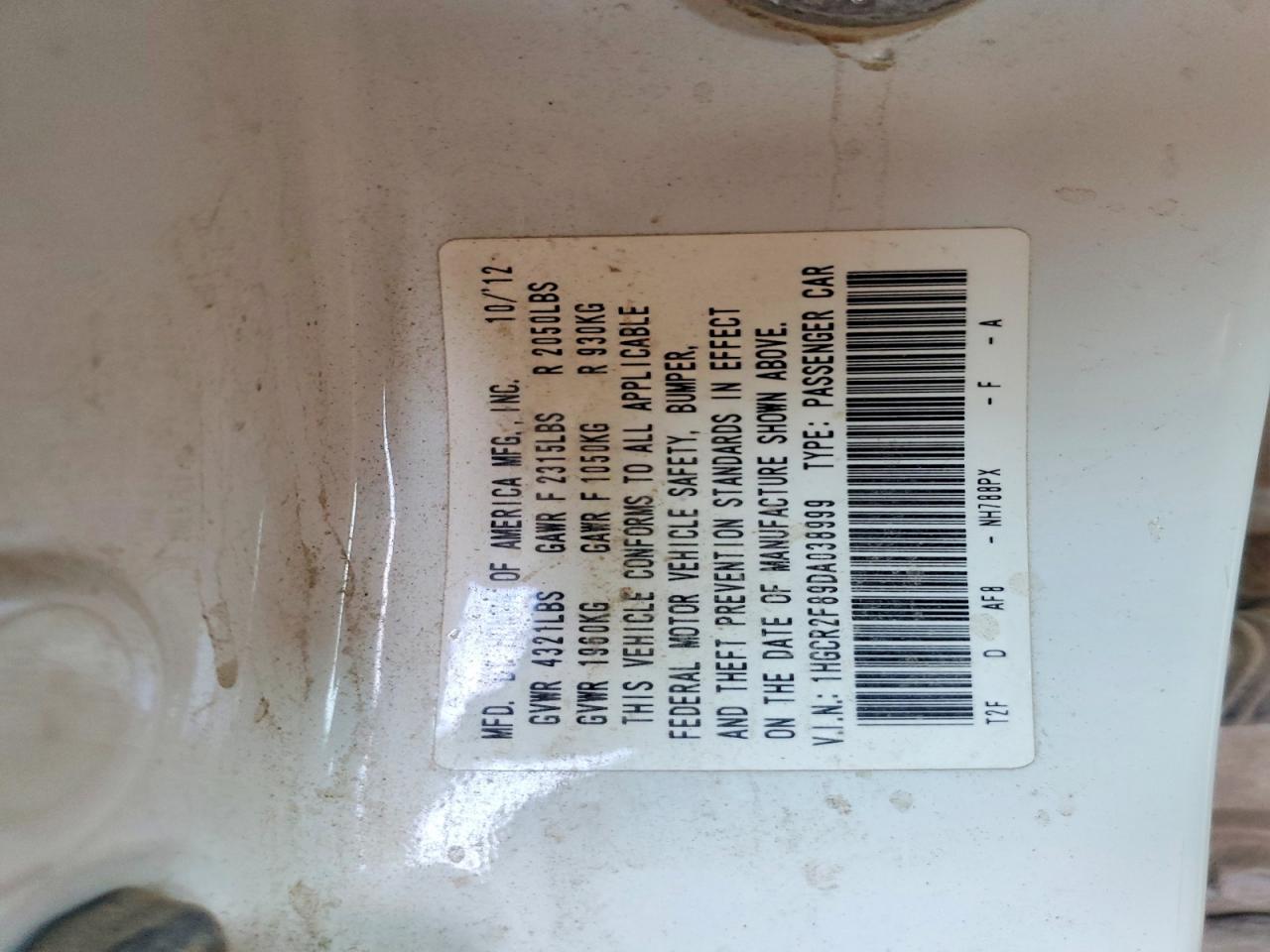 Honda Accord Exl