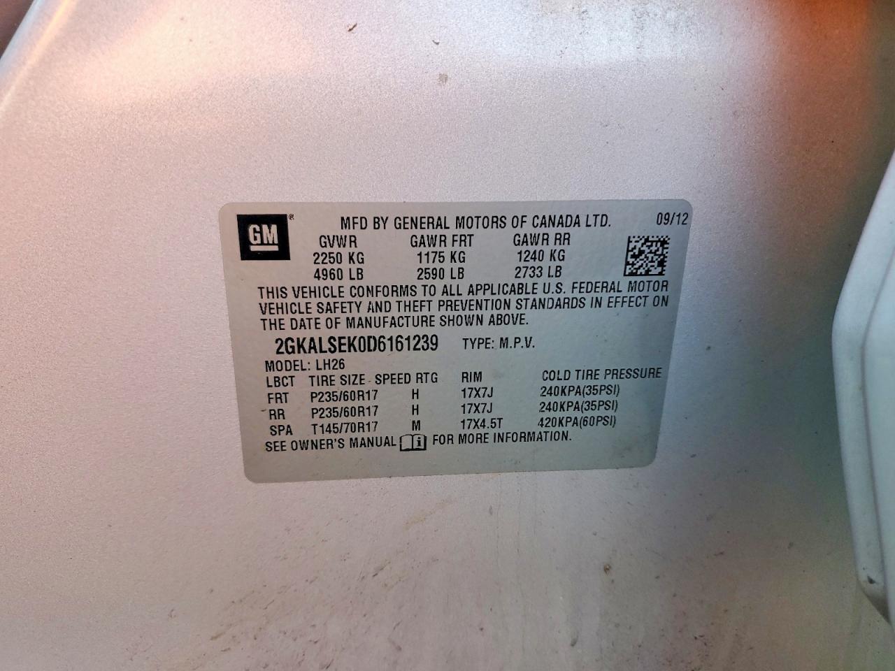 GMC Terrain Sle