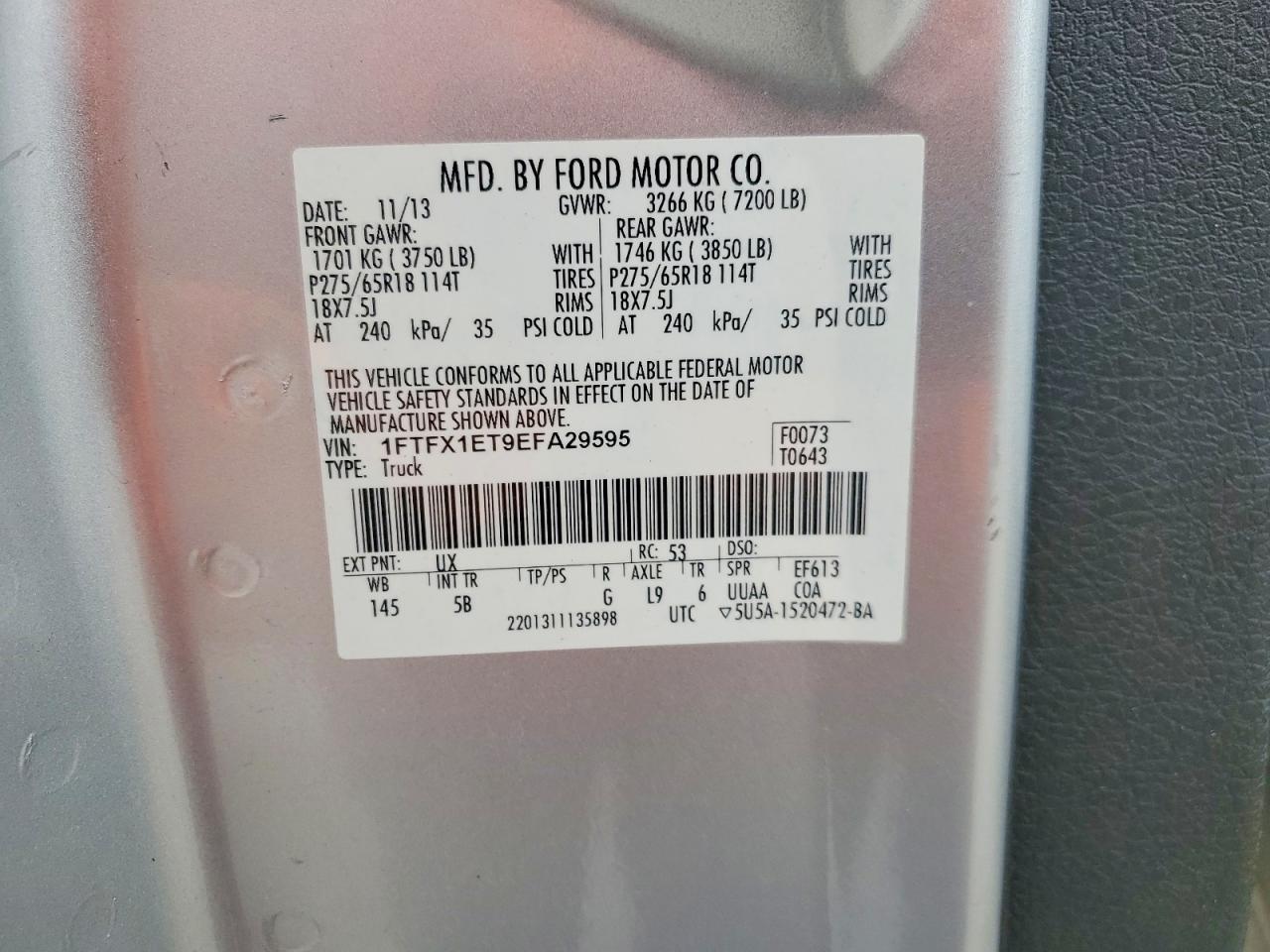 Ford F-150 Super Cab