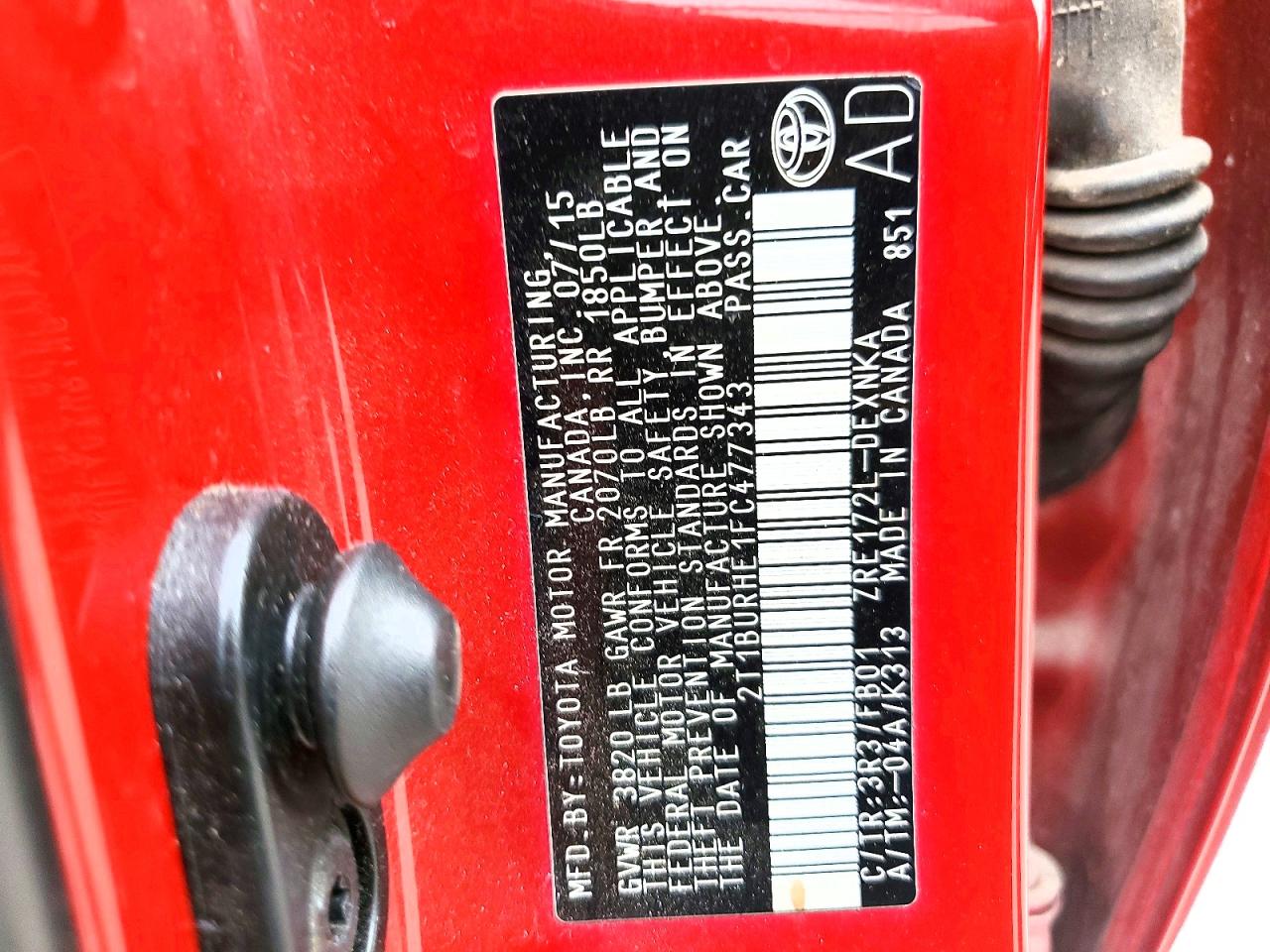 Toyota Corolla Le
