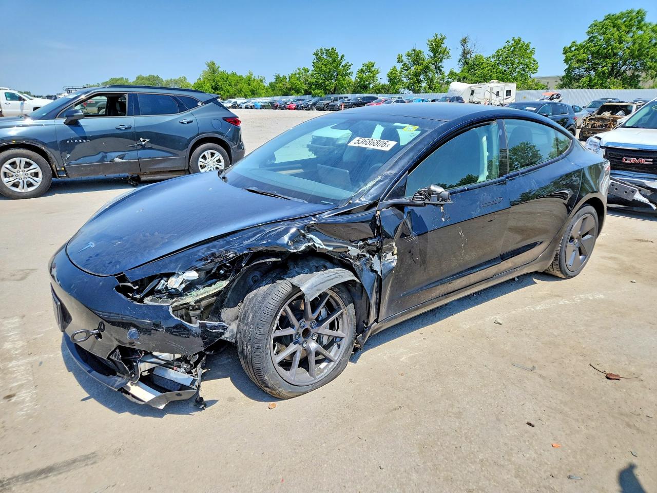Salvage Tesla Model 3 Image