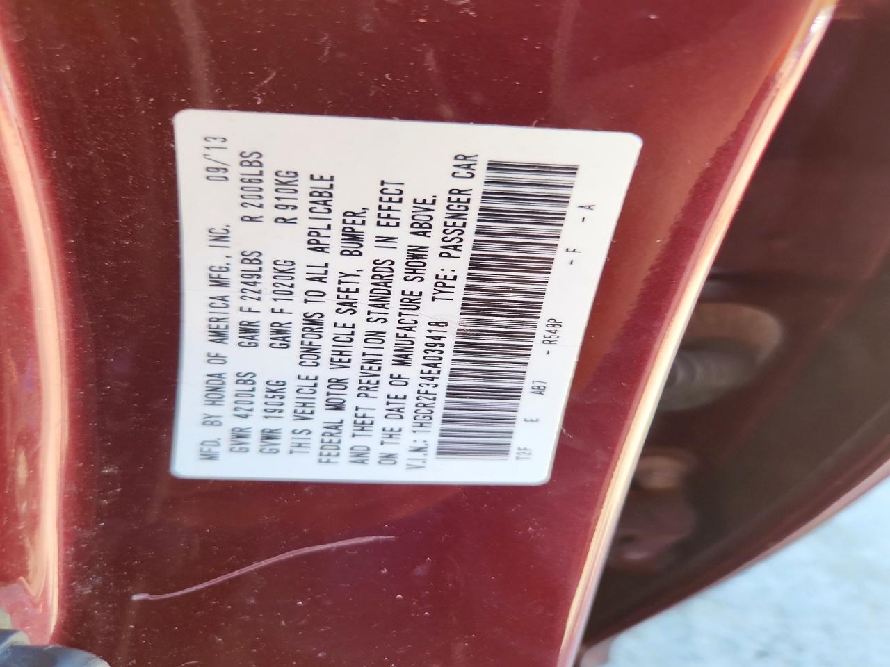 Honda Accord Lx
