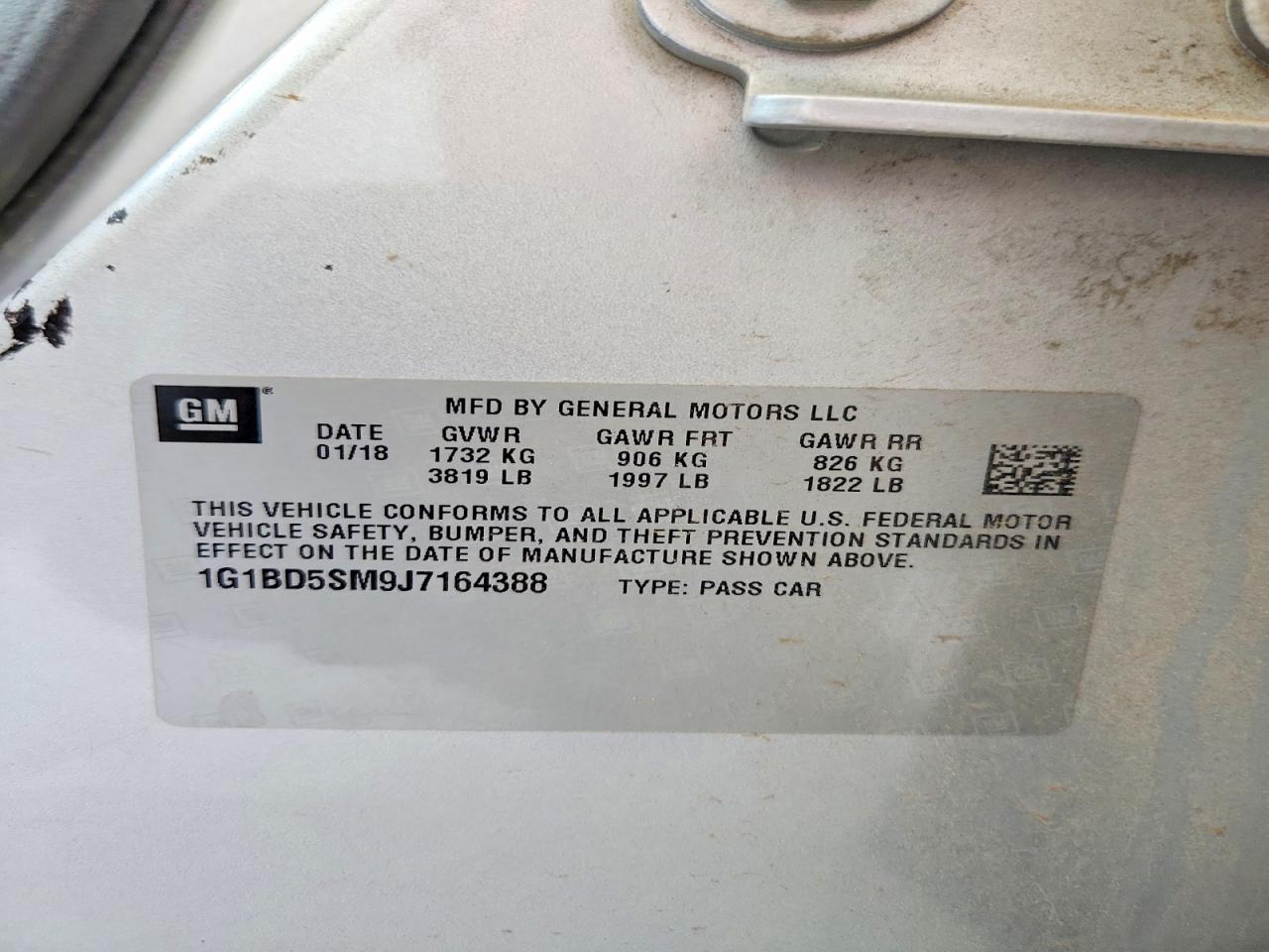 Chevrolet Cruze Lt