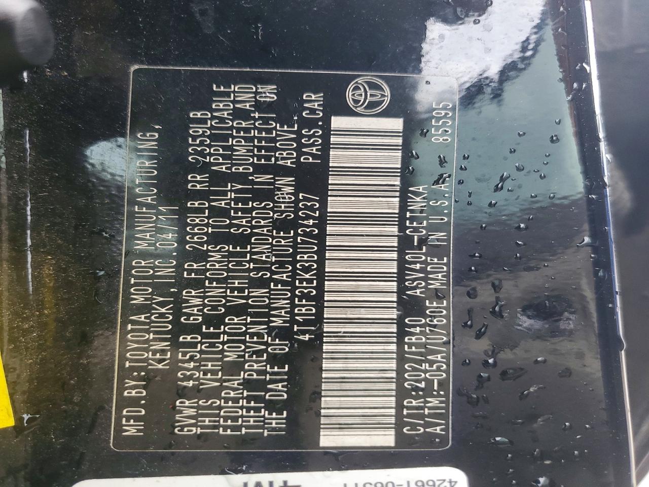 Toyota Camry Base