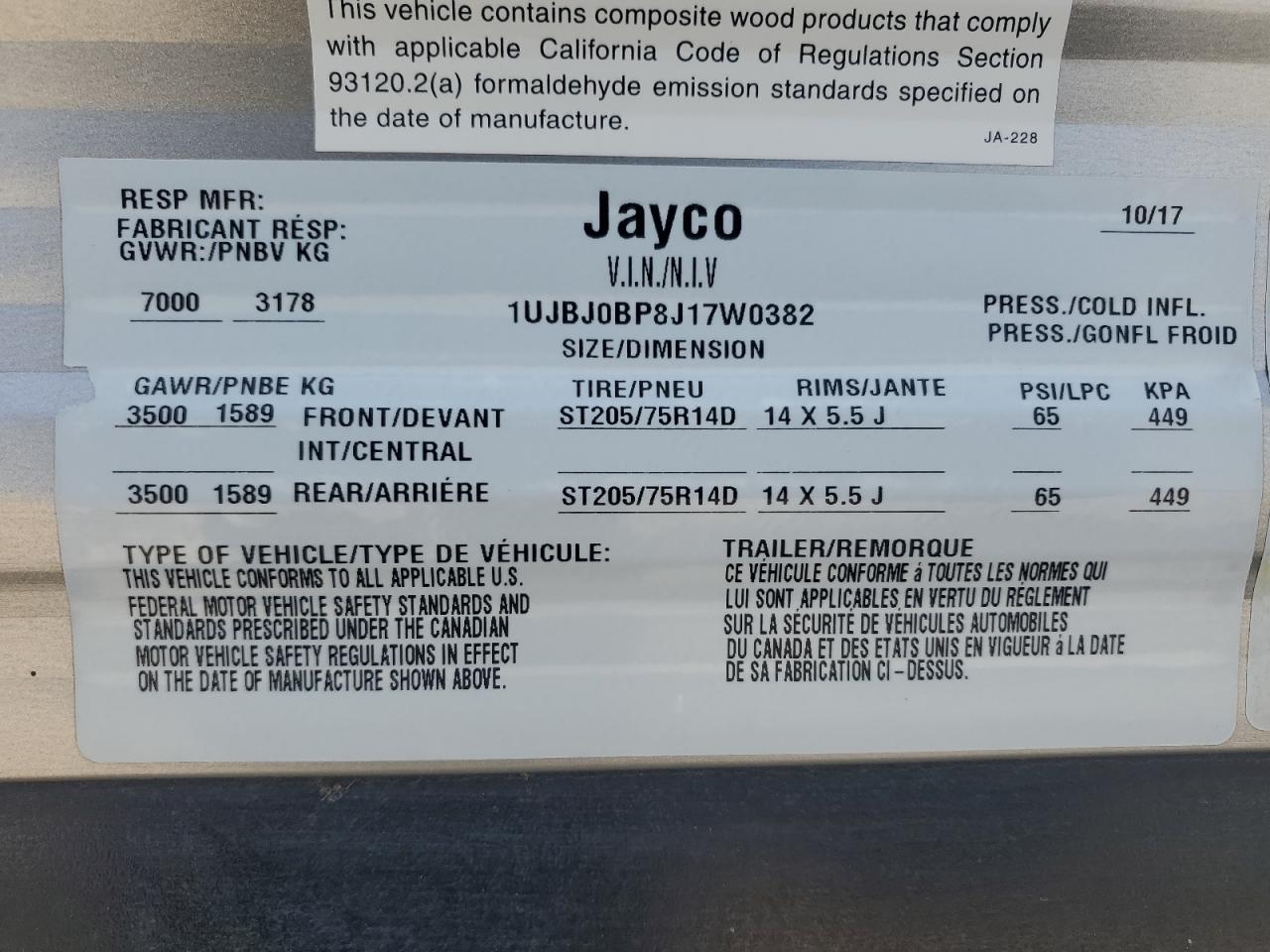 Jayco Jay Flight Slx 267bh