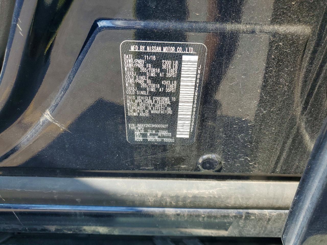 Nissan Armada Sv