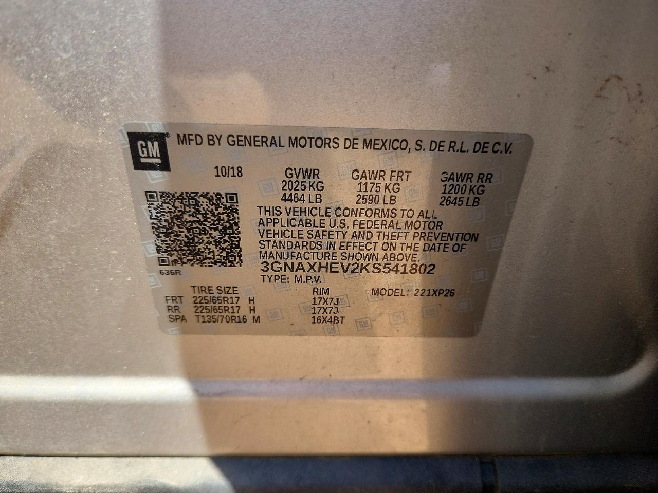 Chevrolet Equinox Ls