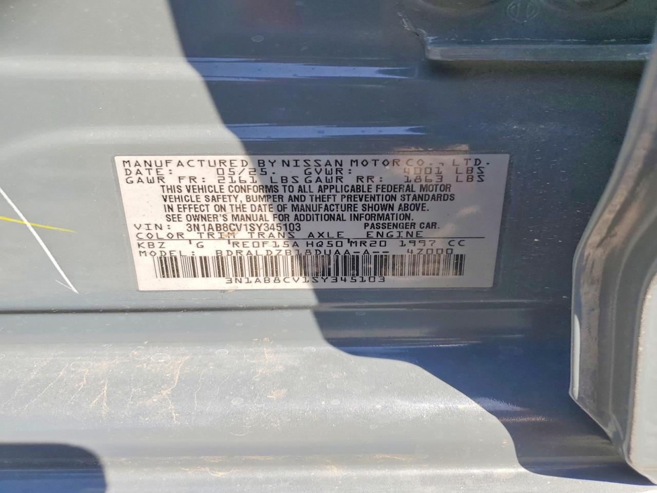 Nissan Sentra Sv