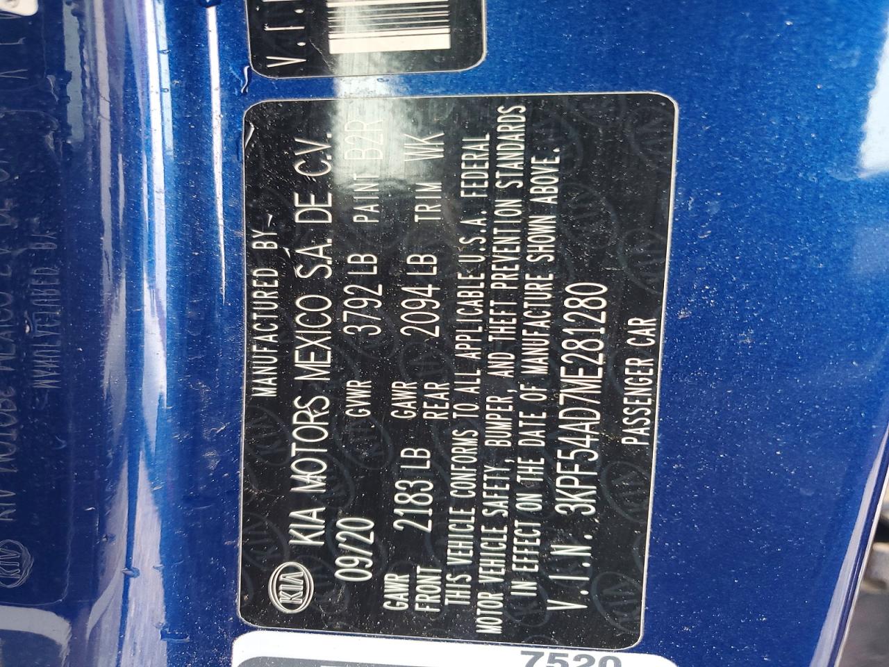 Kia Forte Ex