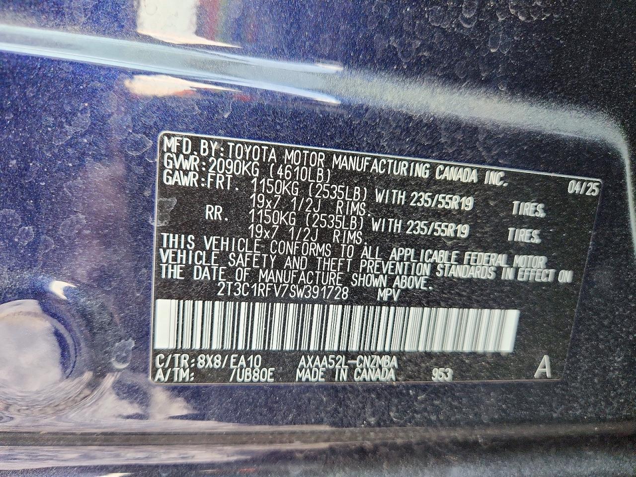 Toyota RAV4 Xle Premium