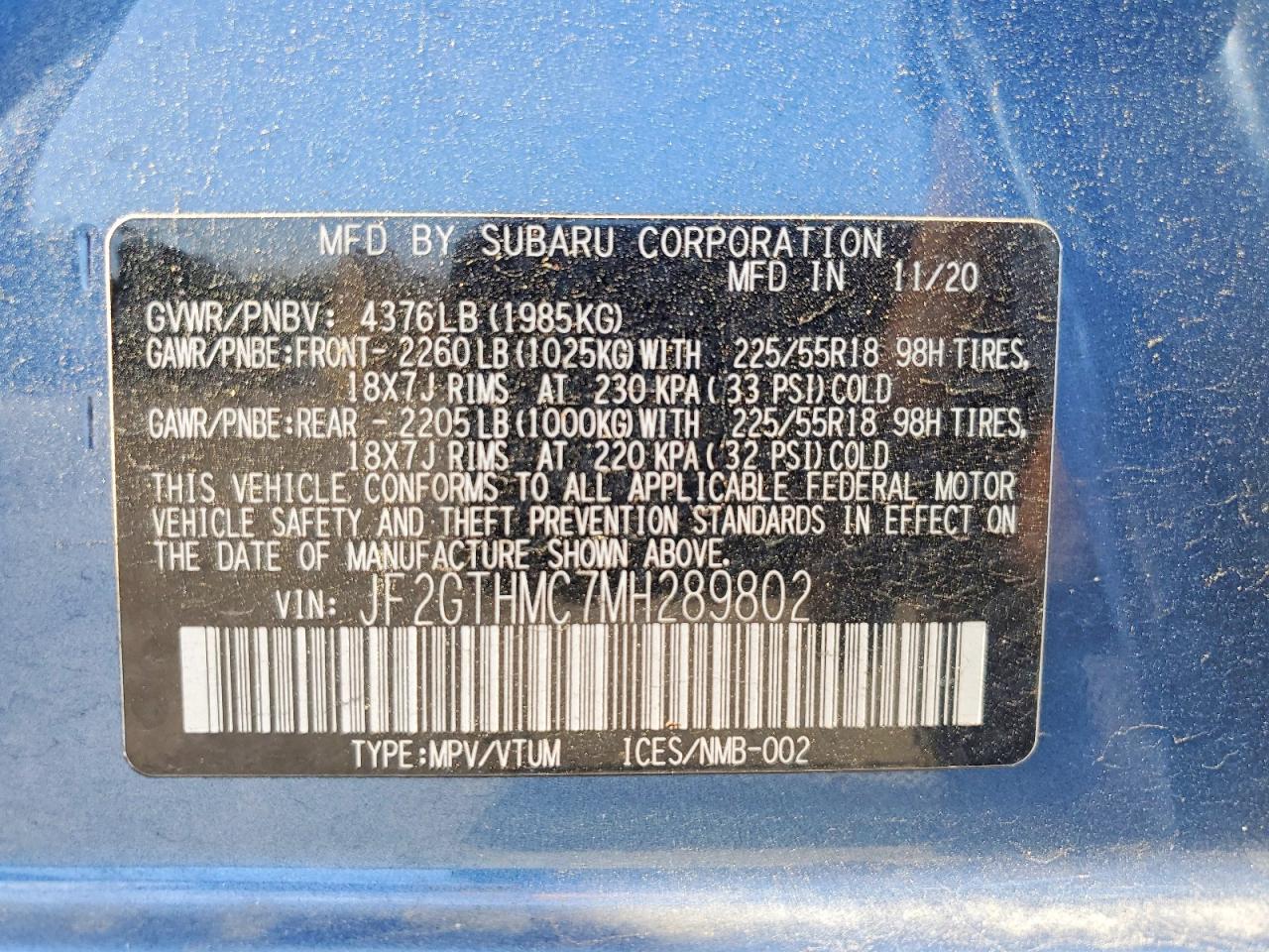 Subaru Crosstrek Limited