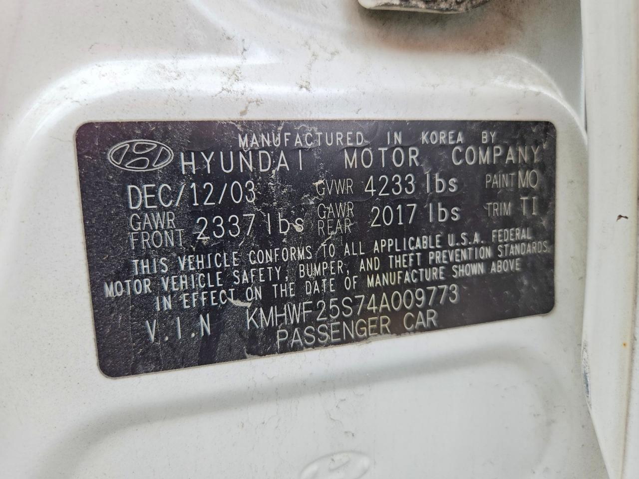 Hyundai SONATA Gl