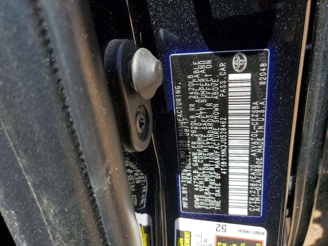 Toyota Camry Se