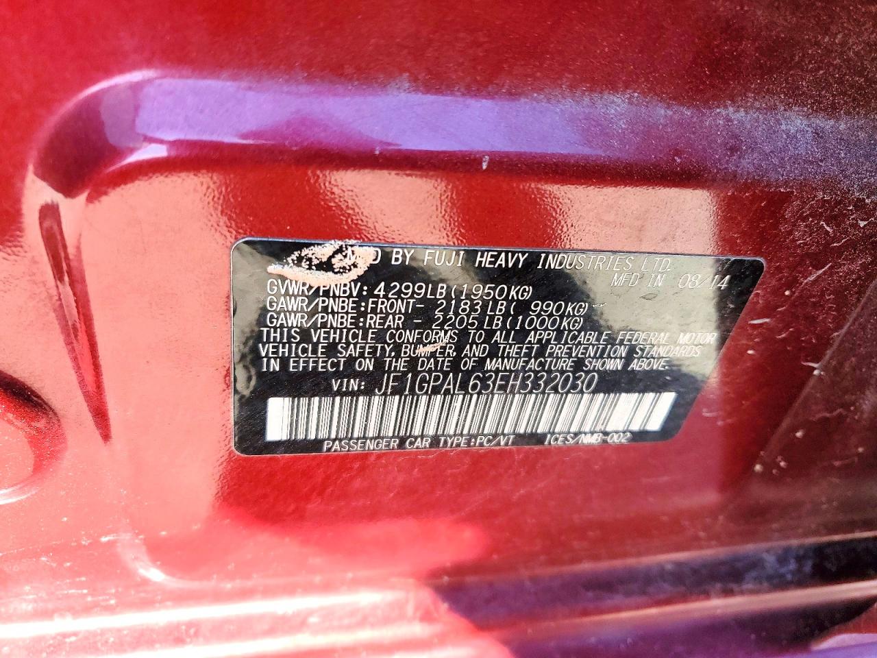 Subaru Impreza Sport Premium