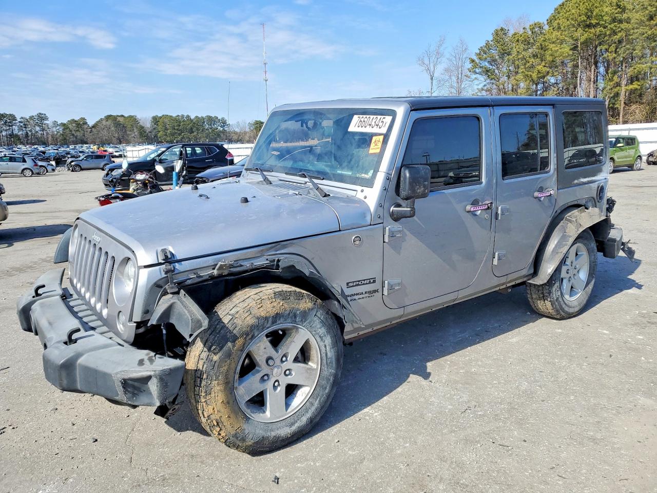 Salvage Jeep Wrangler Image