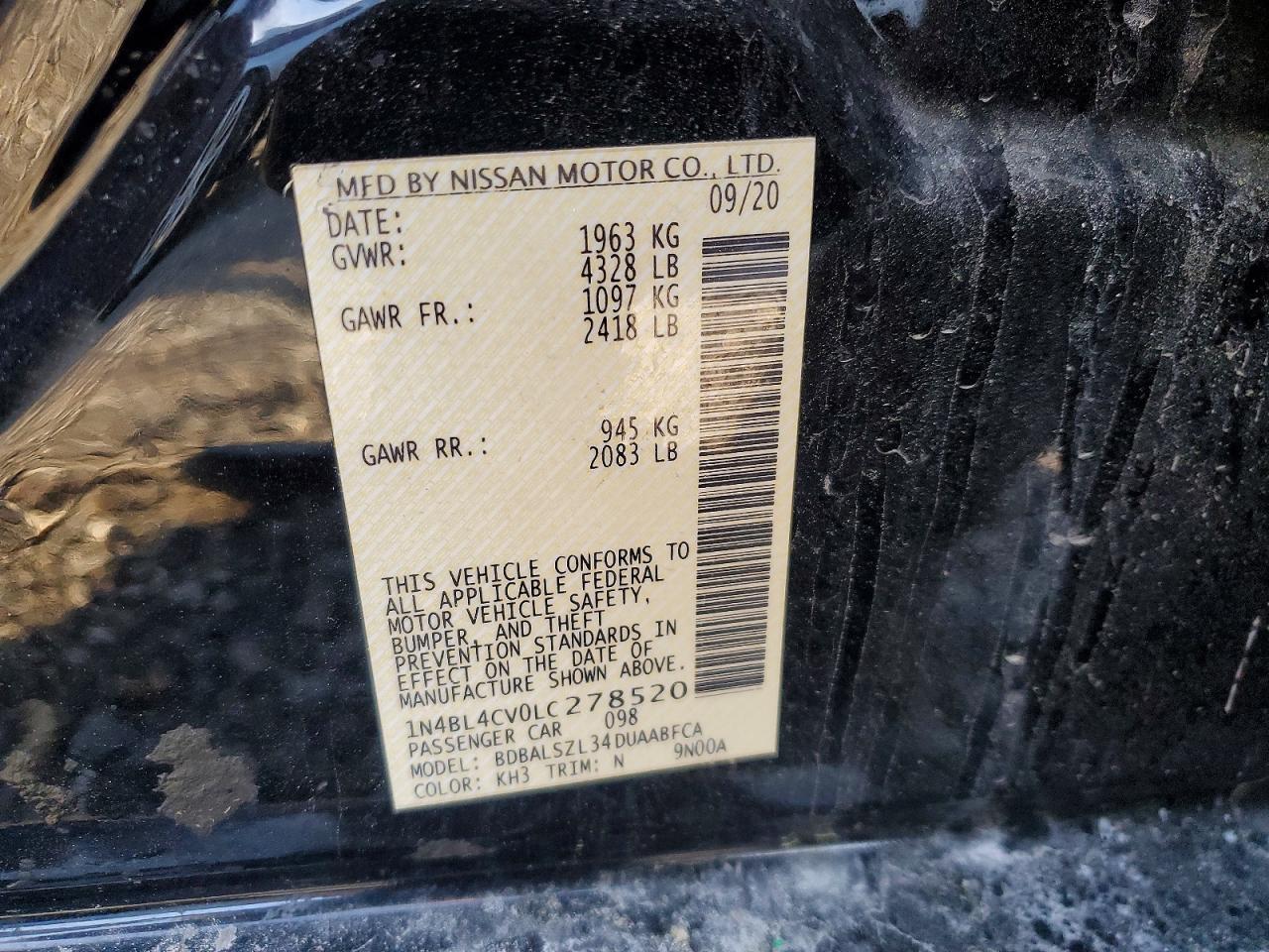 Nissan Altima 2.5 Sr