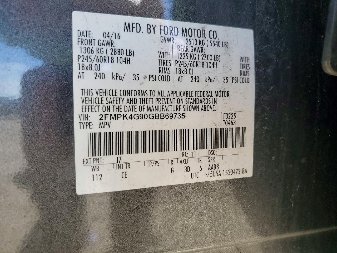 Ford Edge Se