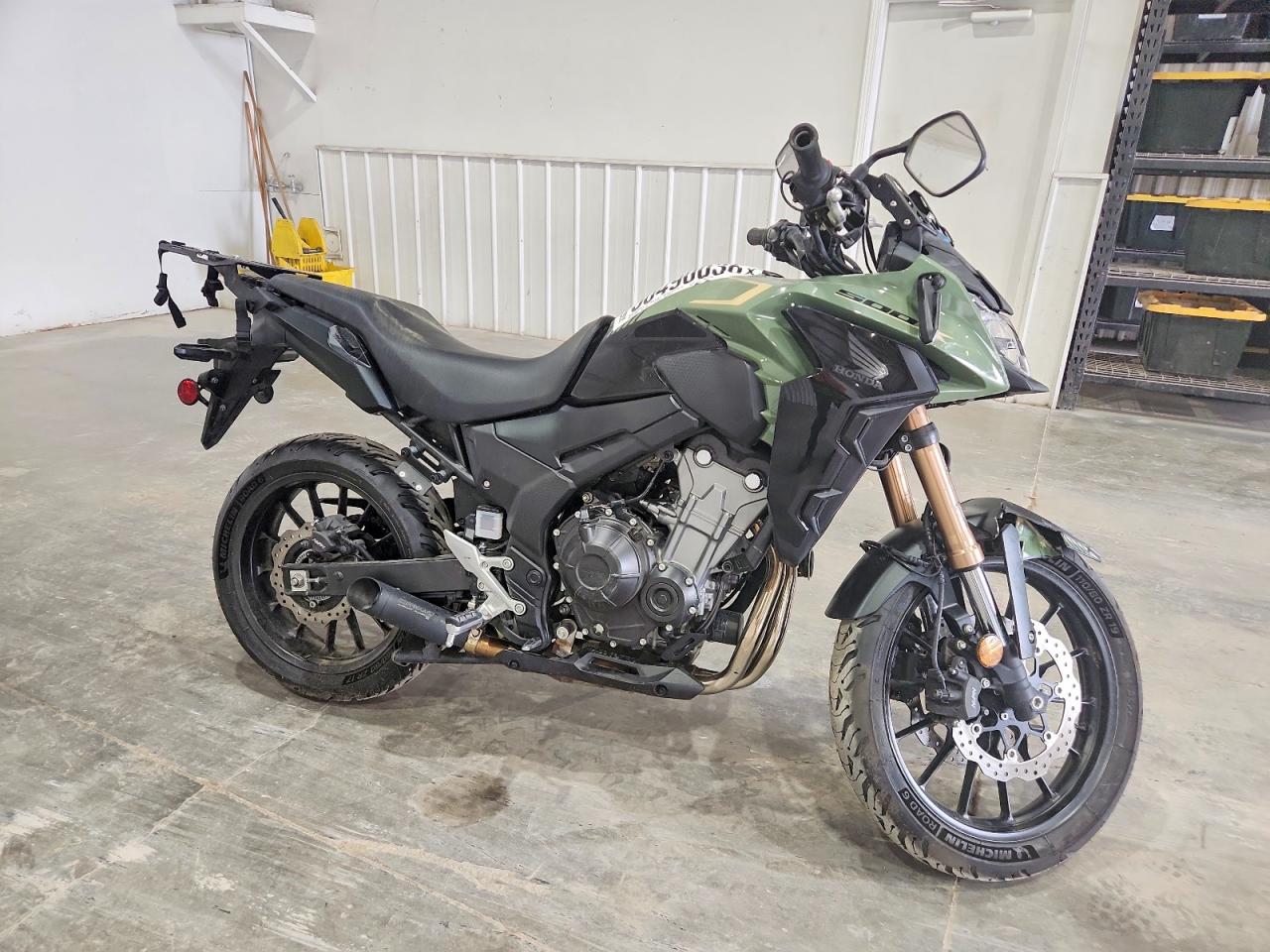 Salvage Honda Cb Cycle Image