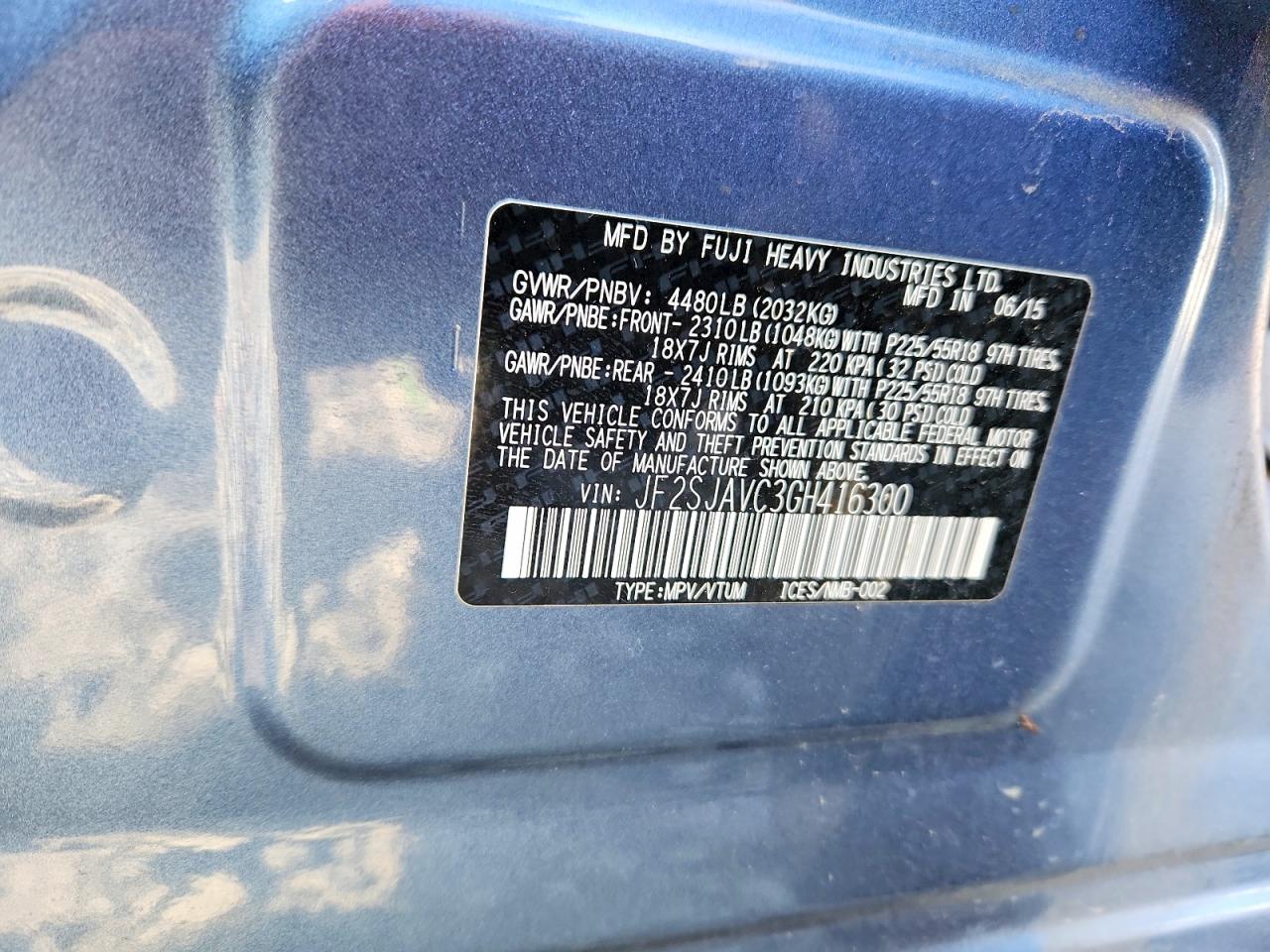 Subaru Forester 2.5i Touring
