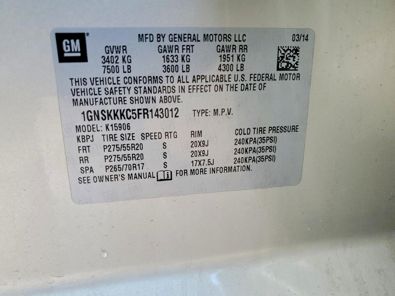 Chevrolet Suburban K1500 Ltz