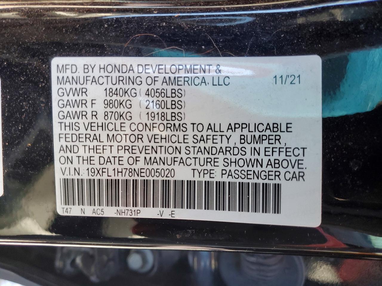Honda Civic Exl